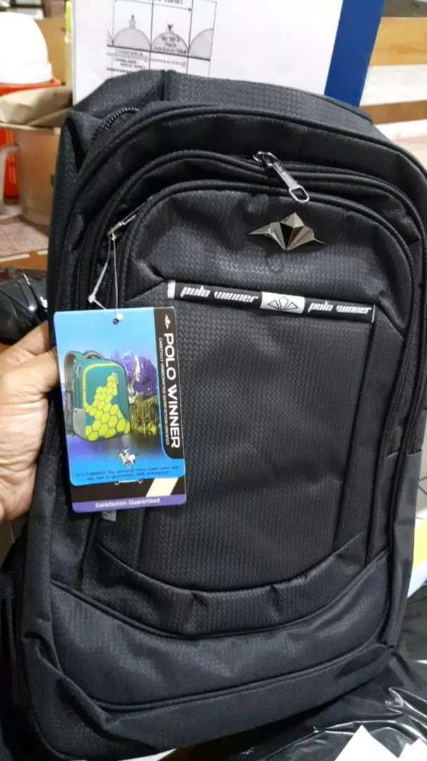 Tas Ransel POLO GLOBAL Tas Laptop Pria Anti Air – Ransel Kerja Kuliah Premium - Foto ulasan pembeli