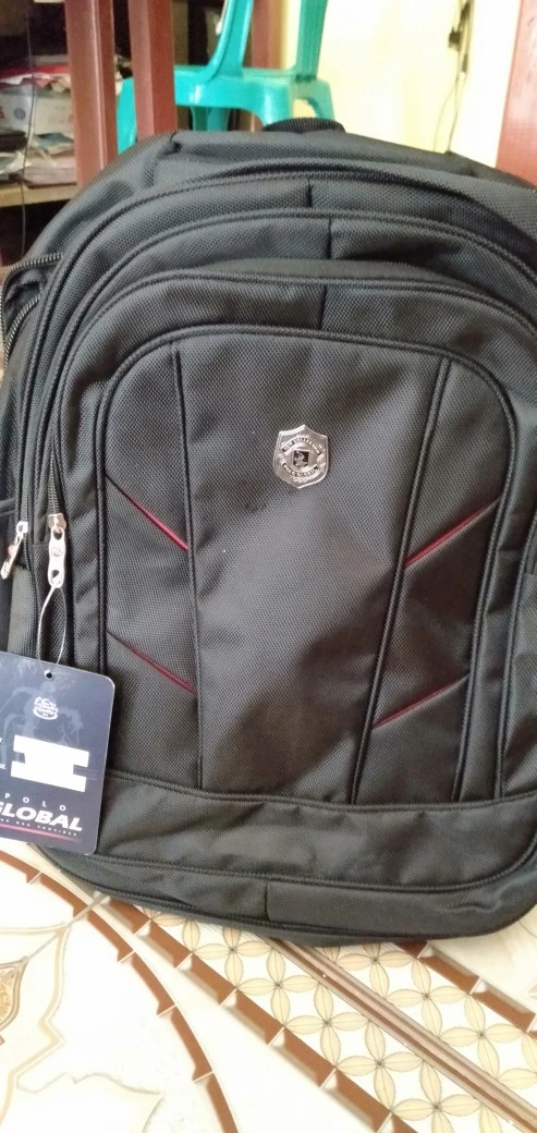 Tas Ransel POLO GLOBAL Tas Laptop Pria Anti Air – Ransel Kerja Kuliah Premium - Foto ulasan pembeli
