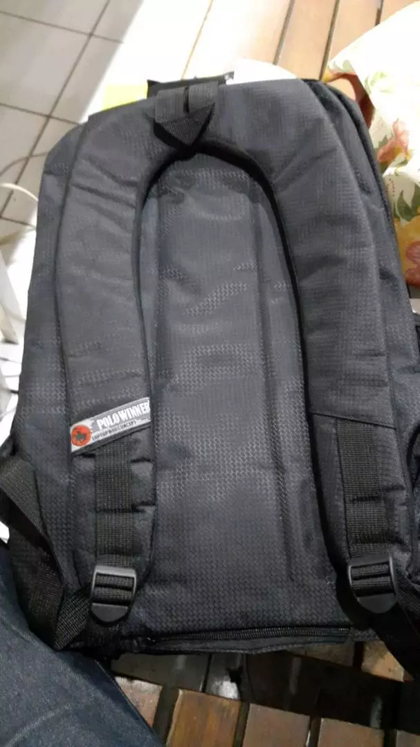 Tas Ransel POLO GLOBAL Tas Laptop Pria Anti Air – Ransel Kerja Kuliah Premium - Foto ulasan pembeli