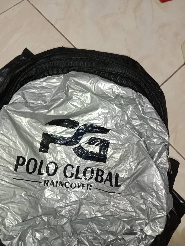 Tas Ransel POLO GLOBAL Tas Laptop Pria Anti Air – Ransel Kerja Kuliah Premium - Foto ulasan pembeli
