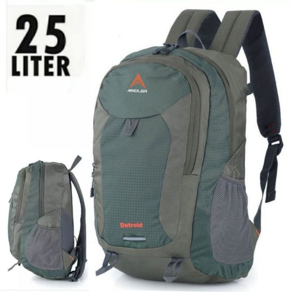 TAS RANSEL PRIA 25 Ltr + Raincover - foto 1 dari 10