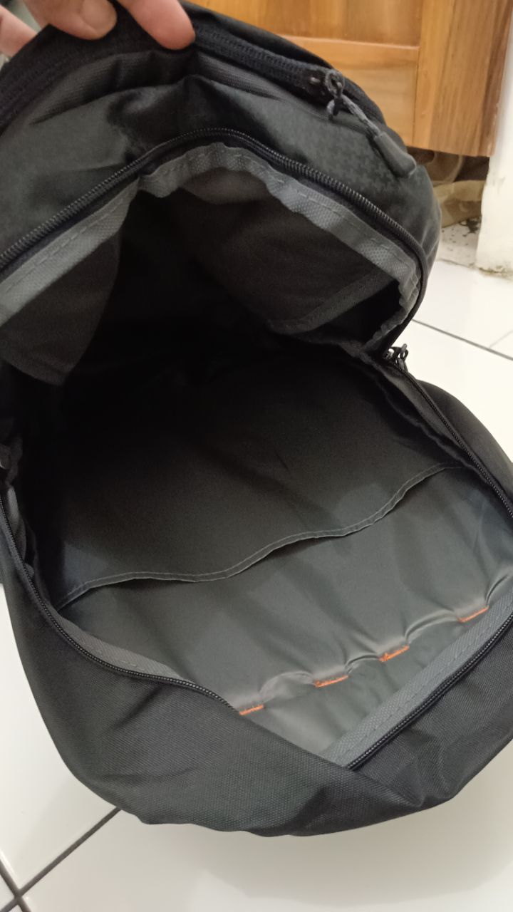 TAS RANSEL PRIA 25 Ltr + Raincover - foto 5 dari 10