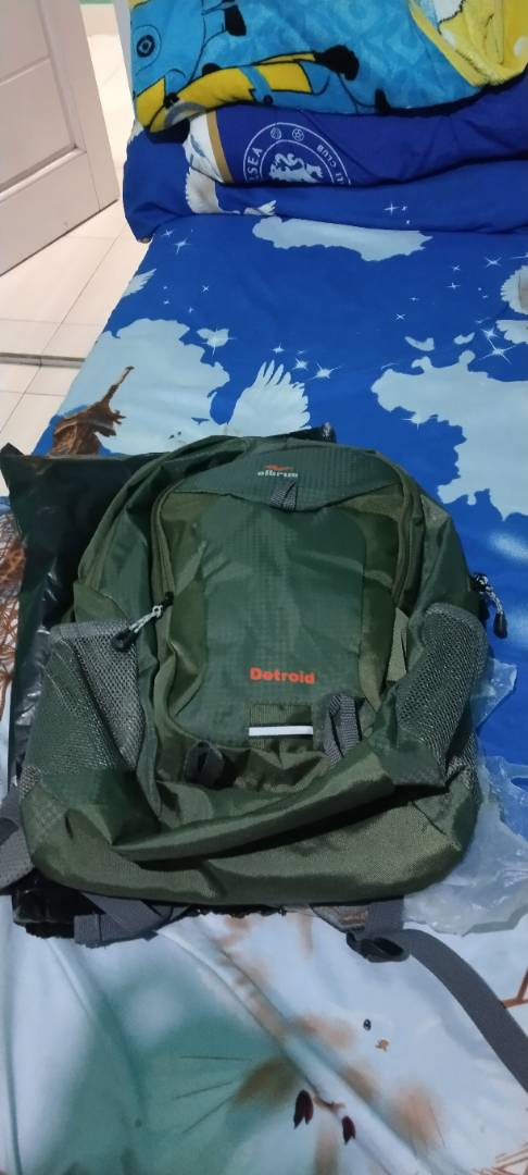 TAS RANSEL PRIA 25 Ltr + Raincover - Foto ulasan pembeli
