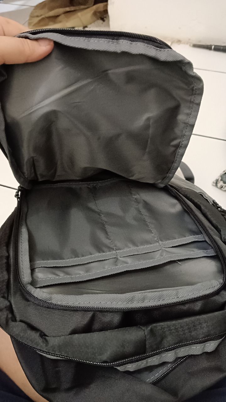 TAS RANSEL PRIA 25 Ltr + Raincover - Foto ulasan pembeli