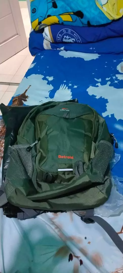 TAS RANSEL PRIA 25 Ltr + Raincover - Foto ulasan pembeli