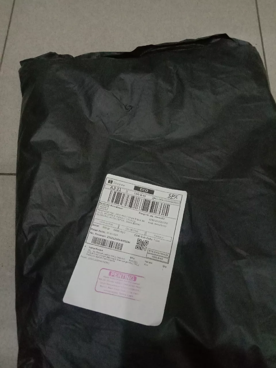 Tas Ransel Pria Anti Air Premium Unisex Fashionable - Foto ulasan pembeli