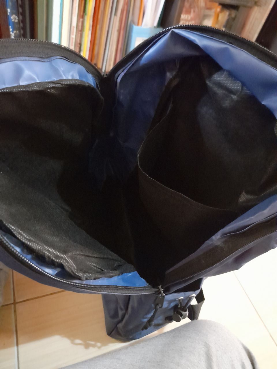 Tas Ransel Pria Anti Air Stylish Premium - Foto ulasan pembeli
