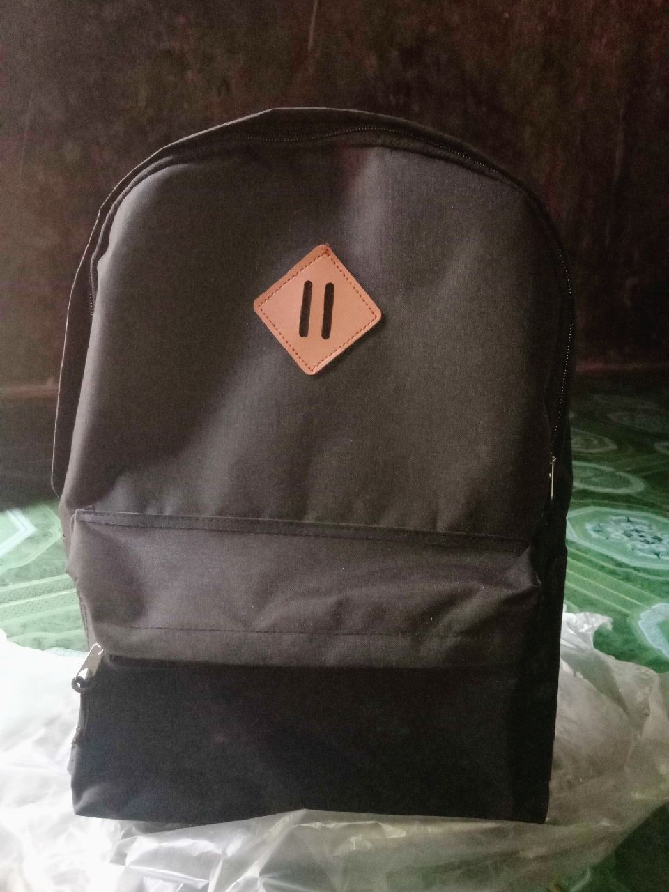 TAS RANSEL PRIA DISTRO POLOS Tas Punggung Cowok Cewek Remaja Backpack Simple Casual Basic / Tas Sekolah Anak Laki-laki Perempuan - foto 3 dari 10