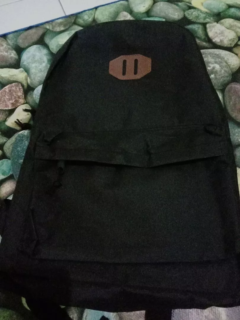 TAS RANSEL PRIA DISTRO POLOS Tas Punggung Cowok Cewek Remaja Backpack Simple Casual Basic / Tas Sekolah Anak Laki-laki Perempuan - Foto ulasan pembeli