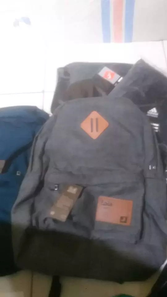 Tas Ransel Pria Kain Multifungsi Kasmag 42cm - Foto ulasan pembeli