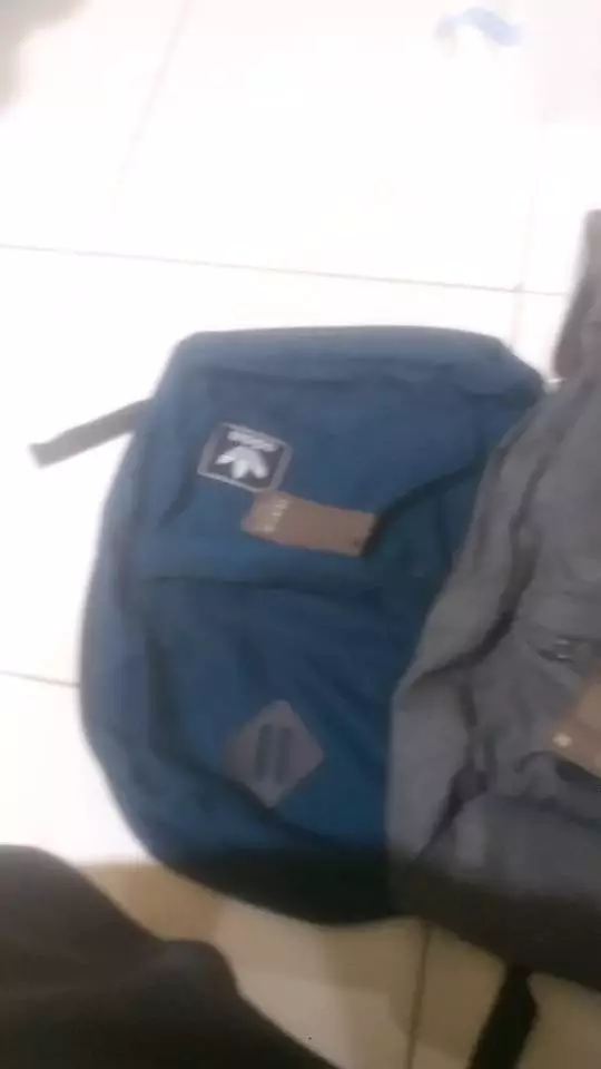 Tas Ransel Pria Kain Multifungsi Kasmag 42cm - Foto ulasan pembeli
