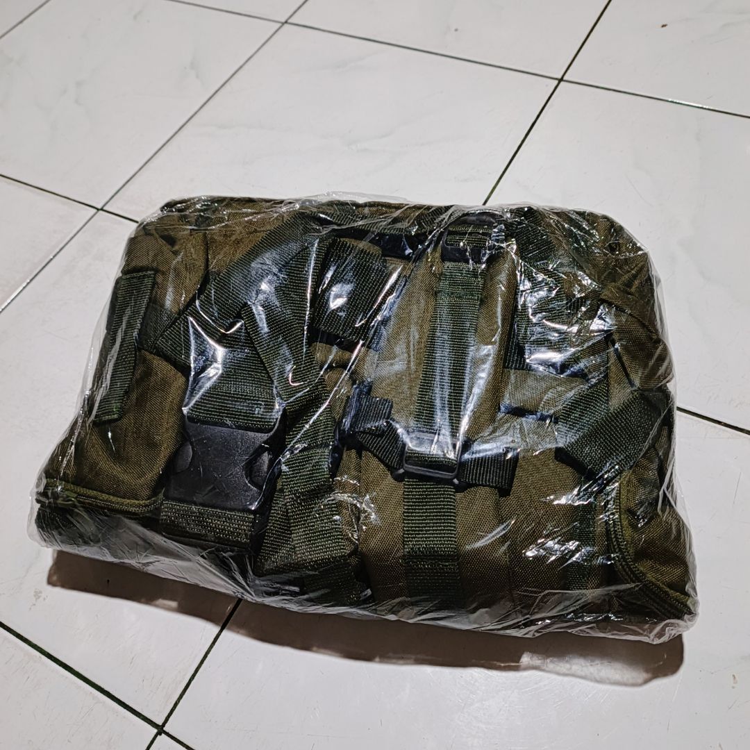Tas Ransel Pria Tentara Lebanon Army Tactical Outdoor Besar TNI Polri Ransel Gunung - foto 3 dari 10