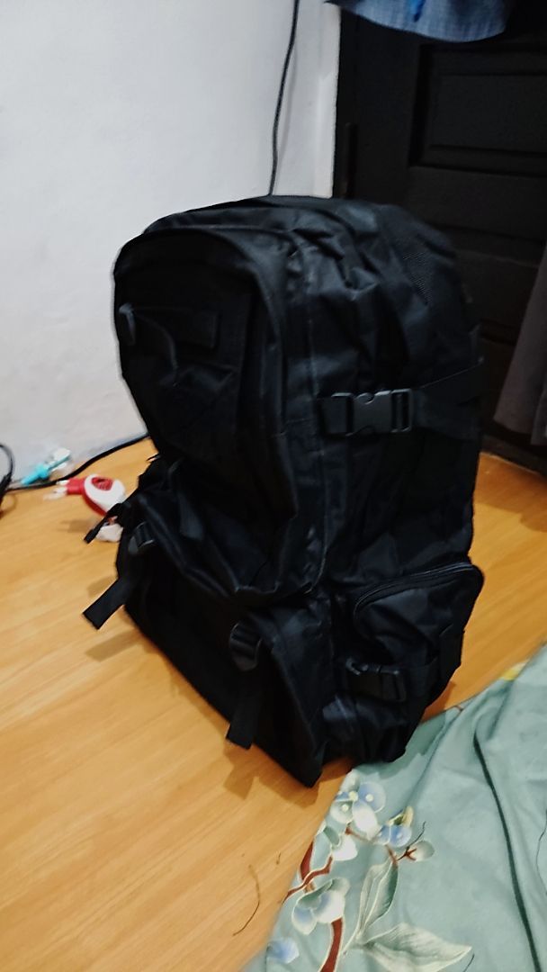 Tas Ransel Pria Tentara Lebanon Army Tactical Outdoor Besar TNI Polri Ransel Gunung - Foto ulasan pembeli