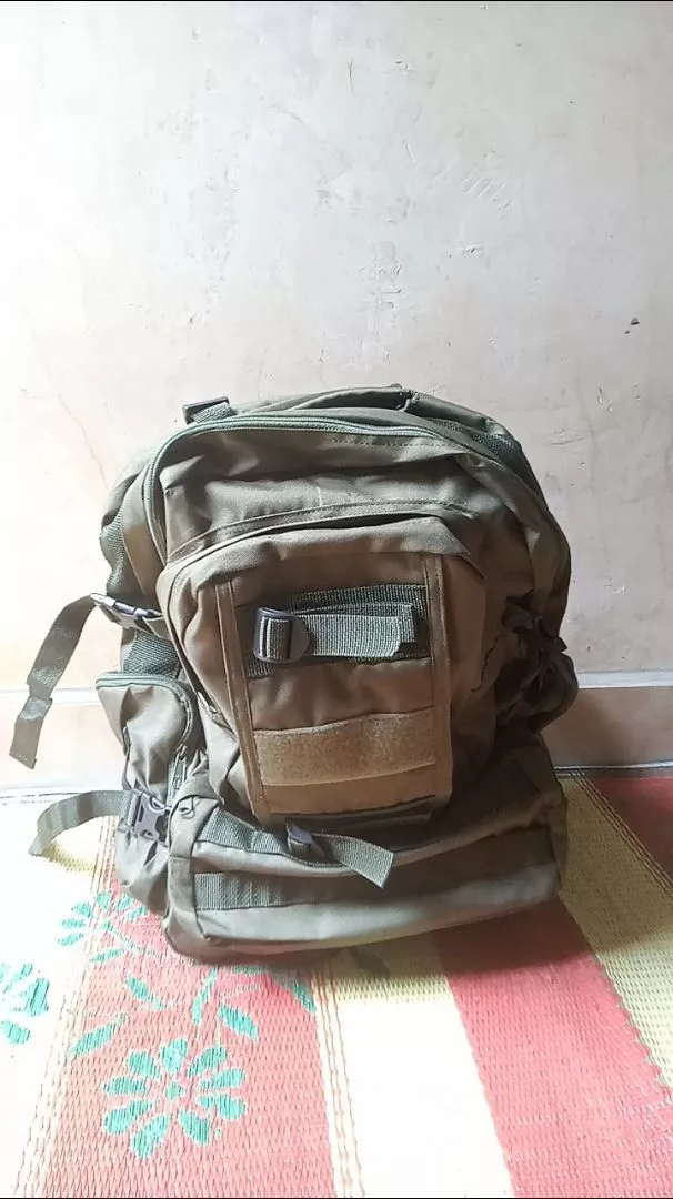 Tas Ransel Pria Tentara Lebanon Army Tactical Outdoor Besar TNI Polri Ransel Gunung - Foto ulasan pembeli