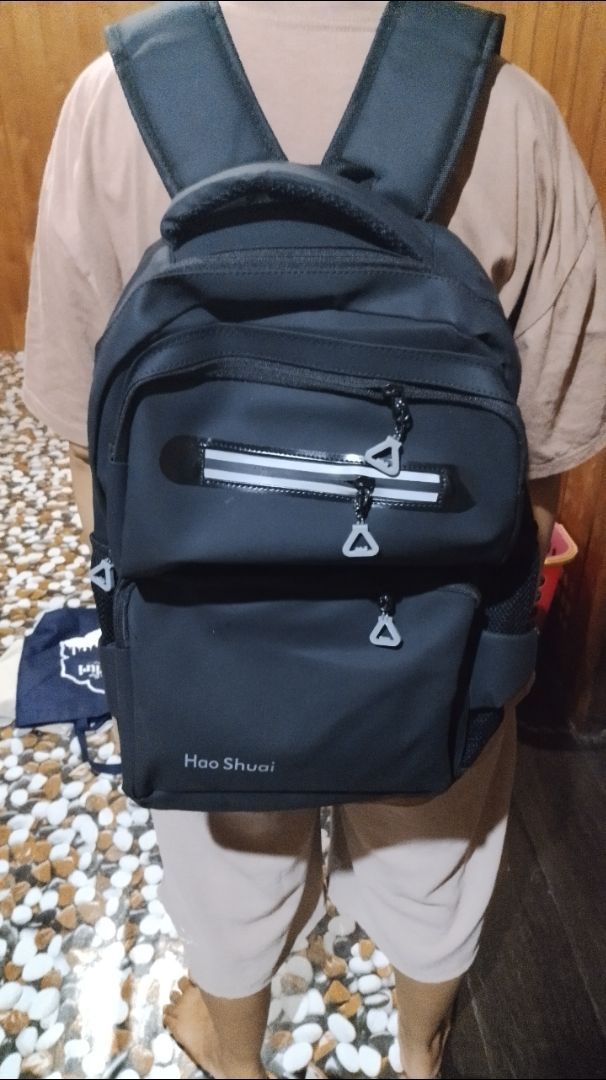 Tas Ransel Pria Wanita Waterproof Anti Air - foto 4 dari 10