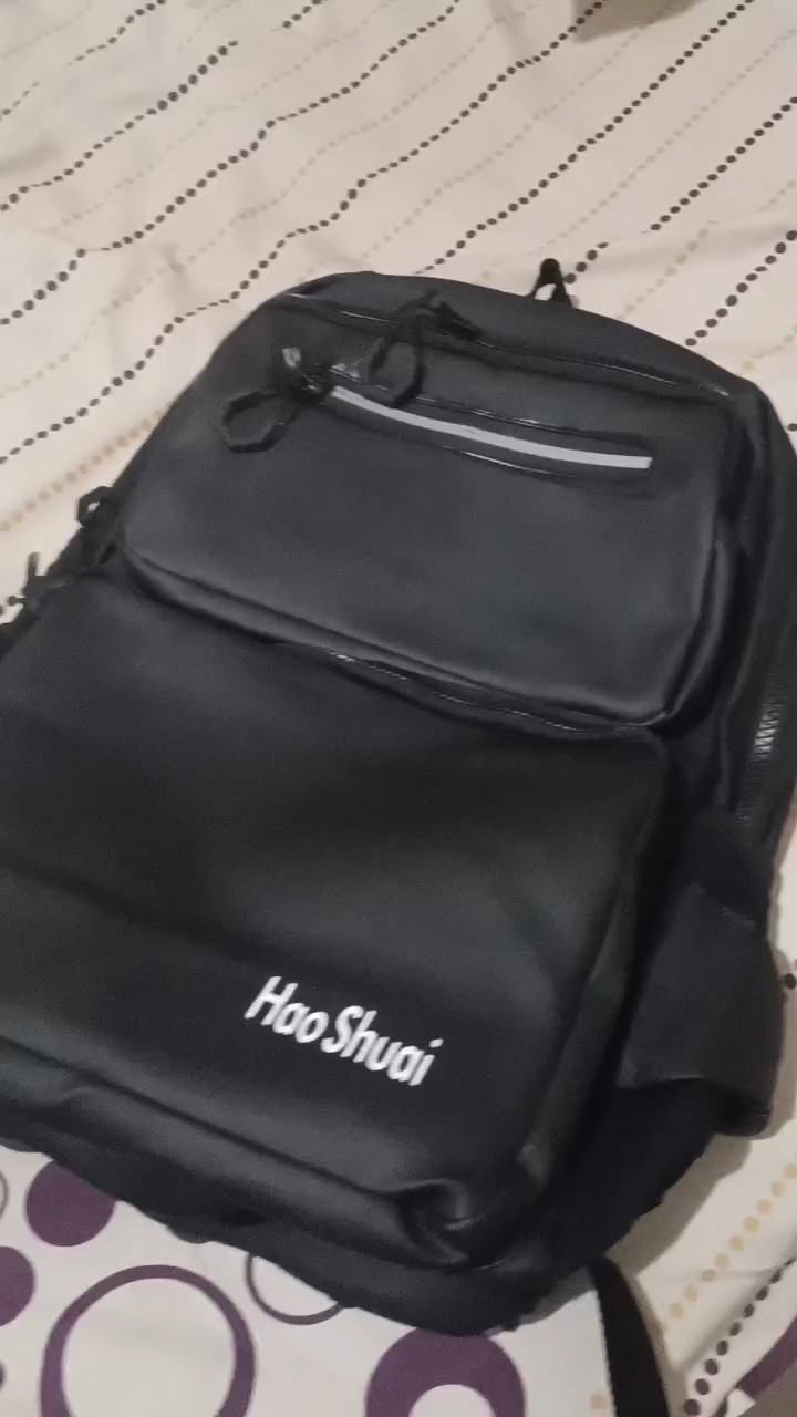 Tas Ransel Pria Wanita Waterproof Anti Air - Foto ulasan pembeli