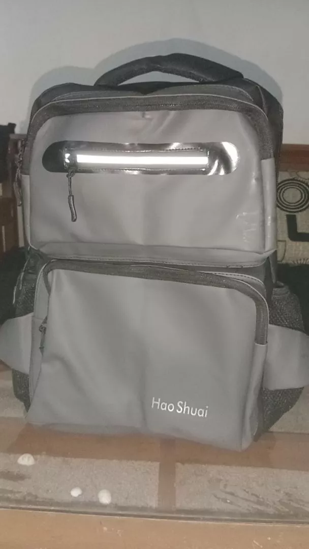 Tas Ransel Pria Wanita Waterproof Anti Air - Foto ulasan pembeli