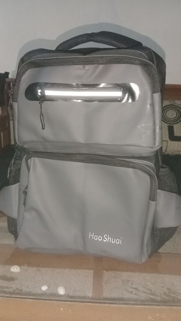Tas Ransel Pria Wanita Waterproof Anti Air - Foto ulasan pembeli