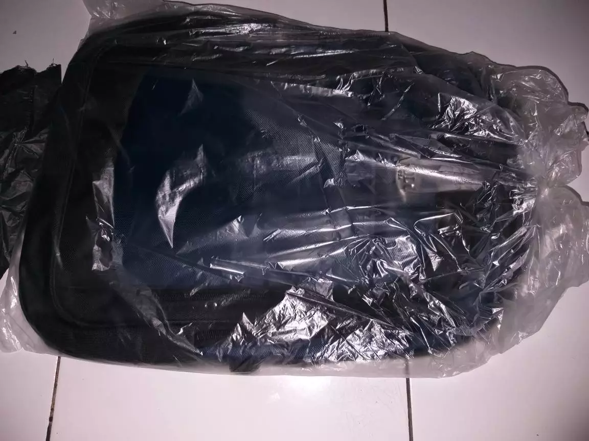 Tas Ransel Pria Wanita Murah Ada Saku Laptop - Foto ulasan pembeli