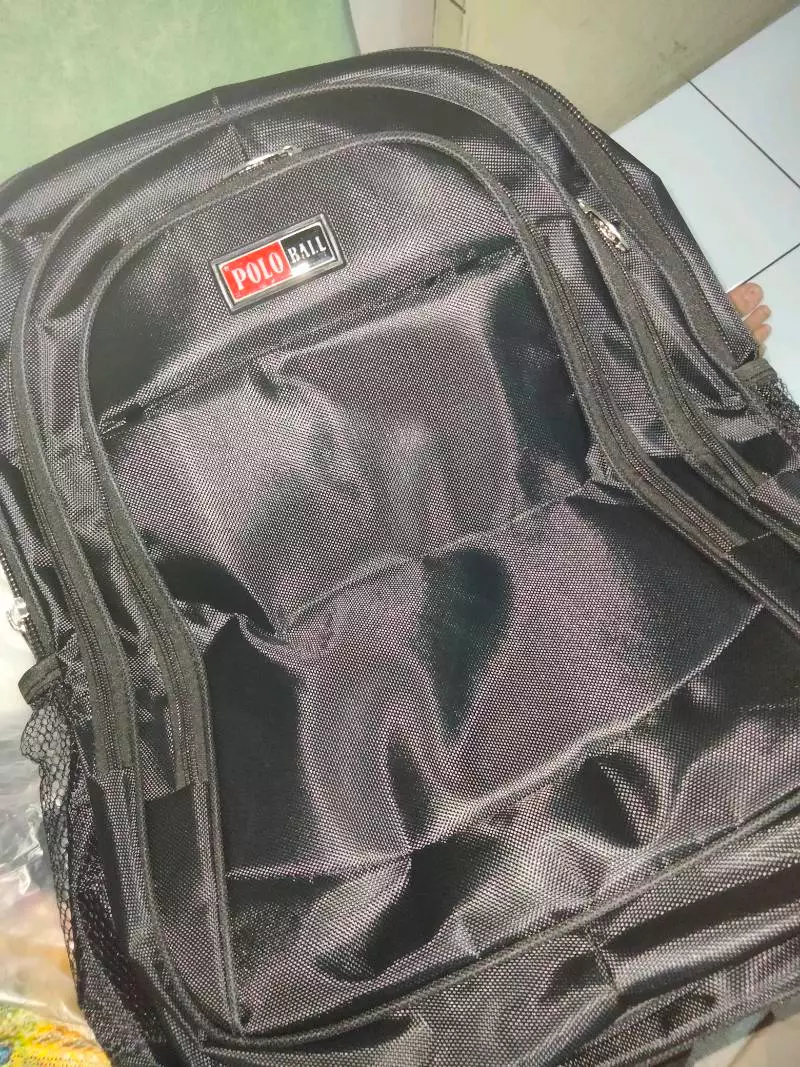 Tas Ransel Pria Wanita Murah Ada Saku Laptop - Foto ulasan pembeli