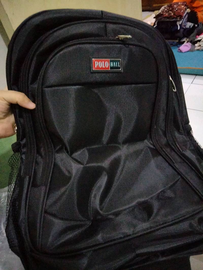 Tas Ransel Pria Wanita Murah Ada Saku Laptop - Foto ulasan pembeli