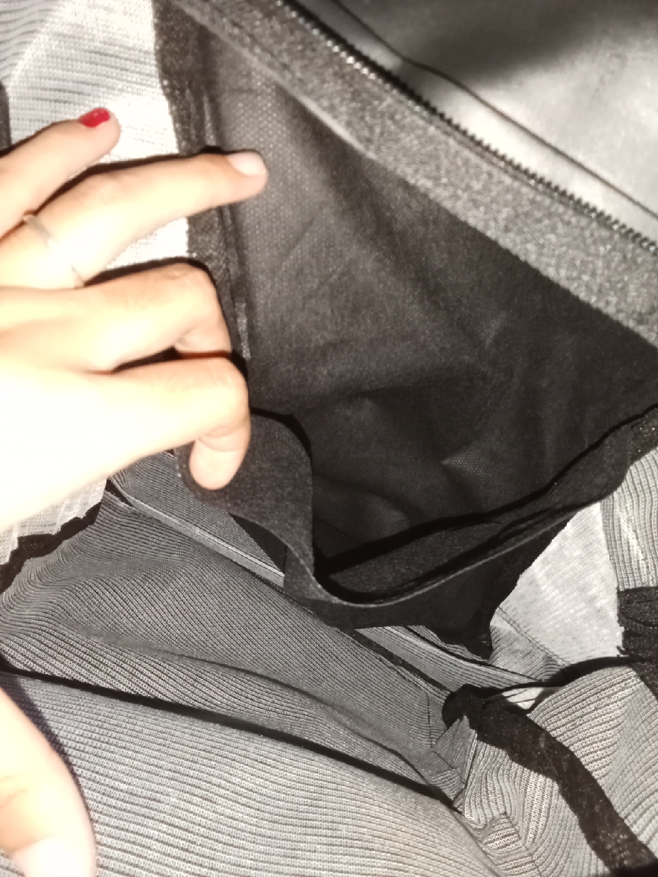Tas Ransel Punggung Kulit Sekolah Pria Backpack Polos - Foto ulasan pembeli