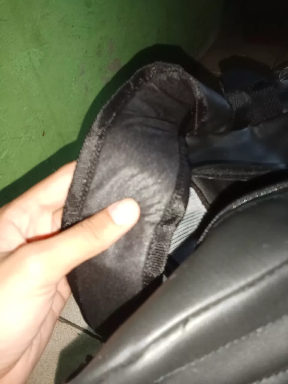Tas Ransel Punggung Kulit Sekolah Pria Backpack Polos - Foto ulasan pembeli