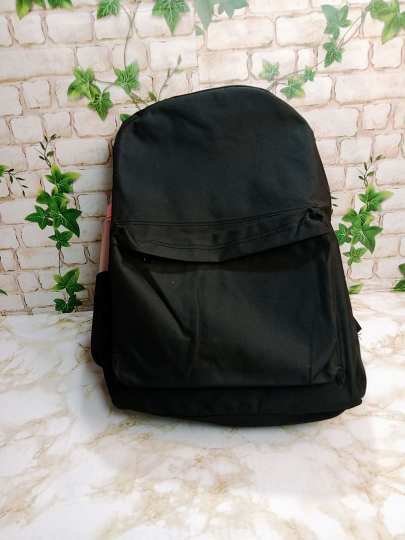 Tas Ransel Remaja Motif CLASIC Unisex Casual Backpack Bahan Kanvas Desain Simpel,Kuat,Tidak Mudah Luntur Dan Awet - Foto ulasan pembeli
