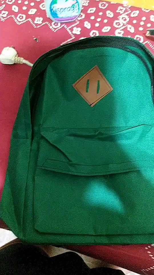 Tas Ransel Remaja Motif CLASIC Unisex Casual Backpack Bahan Kanvas Desain Simpel,Kuat,Tidak Mudah Luntur Dan Awet - Foto ulasan pembeli