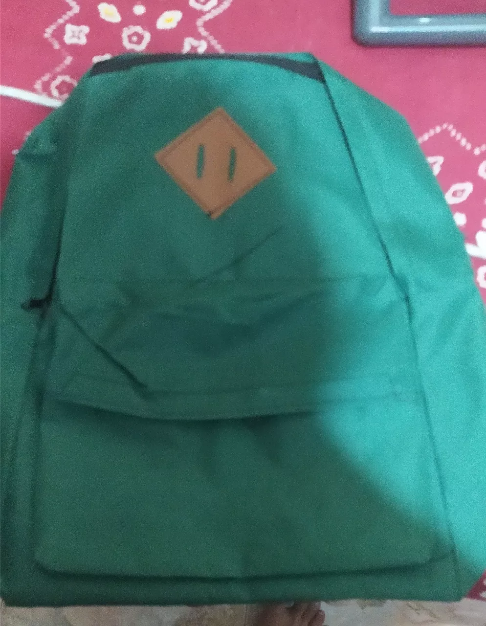 Tas Ransel Remaja Motif CLASIC Unisex Casual Backpack Bahan Kanvas Desain Simpel,Kuat,Tidak Mudah Luntur Dan Awet - Foto ulasan pembeli