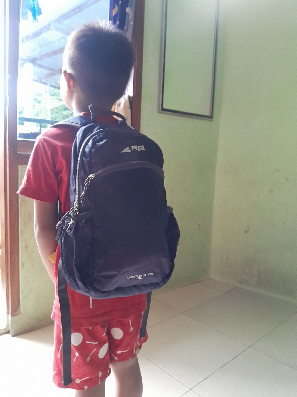 Tas Ransel Rei Mochilaa 10L+Raincover ORIGINAL - foto 3 dari 10