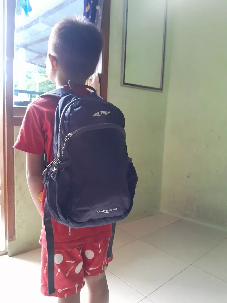 Tas Ransel Rei Mochilaa 10L+Raincover ORIGINAL - Foto ulasan pembeli