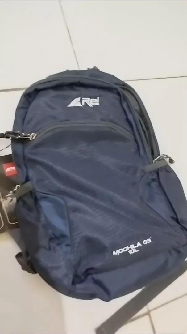 Tas Ransel Rei Mochilaa 10L+Raincover ORIGINAL - Foto ulasan pembeli