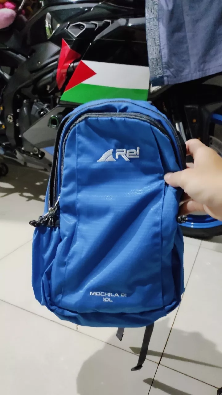 Tas Ransel Rei Mochilaa 10L+Raincover ORIGINAL - Foto ulasan pembeli