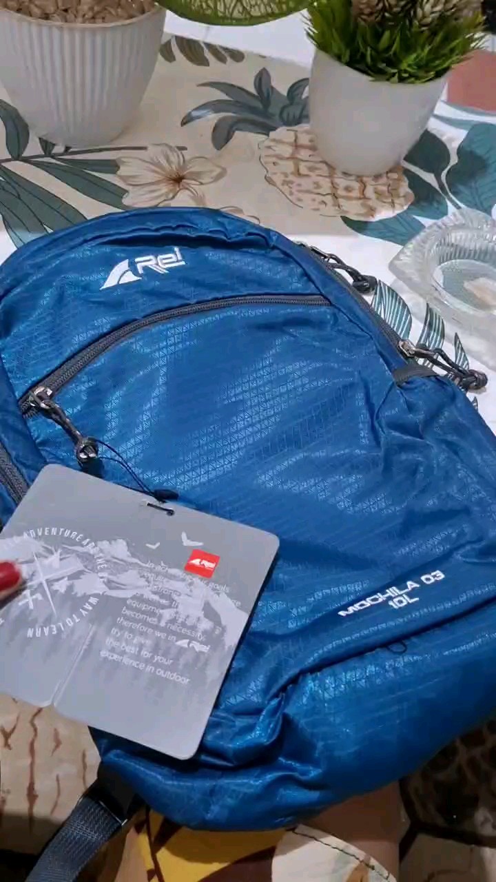 Tas Ransel Rei Mochilaa 10L+Raincover ORIGINAL - Foto ulasan pembeli