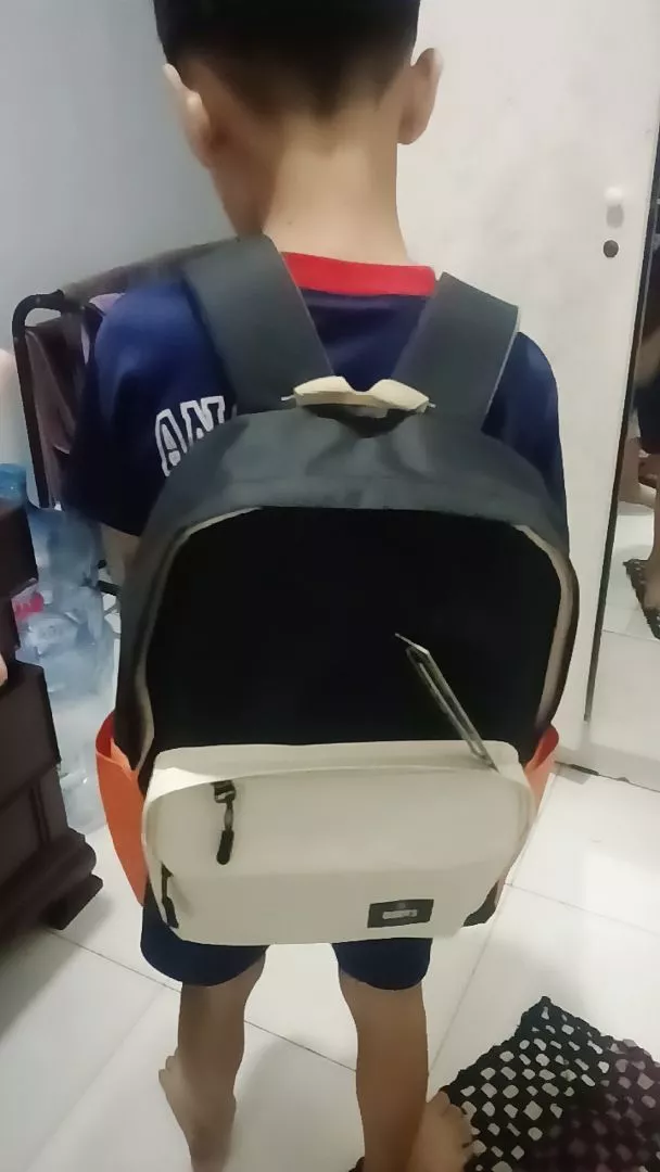 Tas Ransel Sd Smp Sma Sekolah Remaja Laki laki Perempuan Backpack Laptop - Foto ulasan pembeli