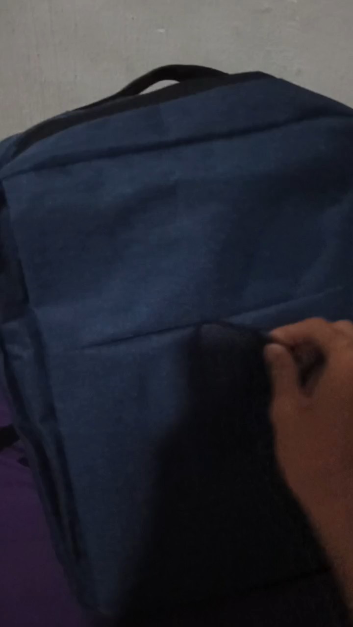 Tas Ransel Sekolah Kerja Kuliah / BackPack Kanvas Import Port USB Trendy Unisex Korean Style - WY14 - Foto ulasan pembeli