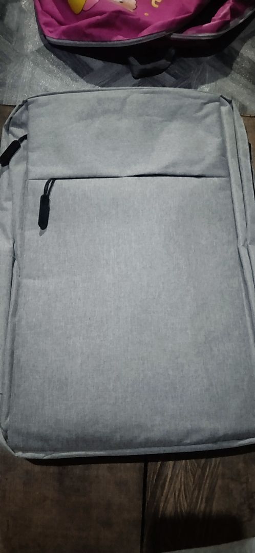 Tas Ransel Sekolah Kerja Kuliah / BackPack Kanvas Import Port USB Trendy Unisex Korean Style - WY14 - Foto ulasan pembeli