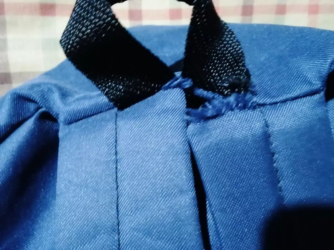 Tas Ransel Sekolah Polos Pria Wanita - Desain Simpel, Ringan, Uniseks Ukuran 37x42cm Muat Laptop - Foto ulasan pembeli
