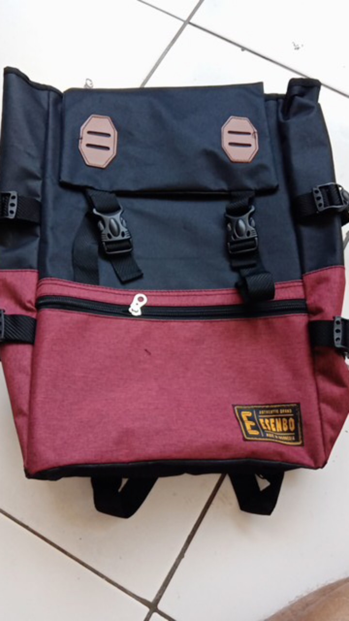Tas Ransel Sekolah Pria Adventure Multifungsi/ Tas Pria backpack jumbo - foto 9 dari 10