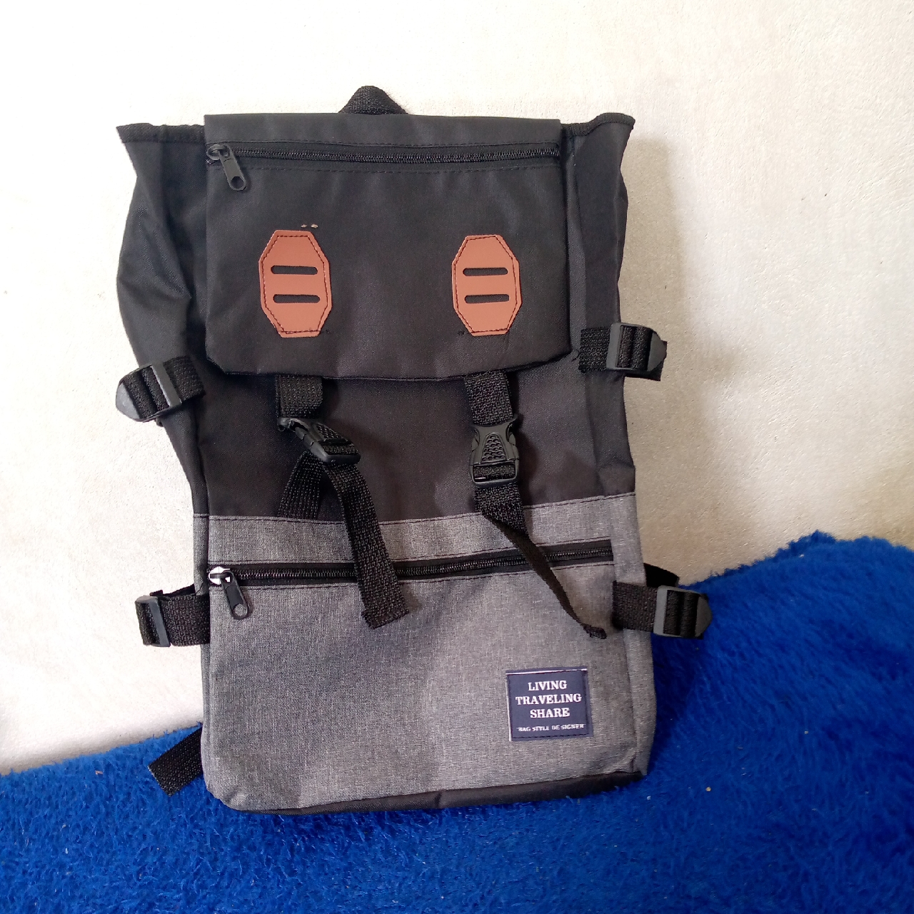 Tas Ransel Sekolah Pria Adventure Multifungsi/ Tas Pria backpack jumbo - Foto ulasan pembeli
