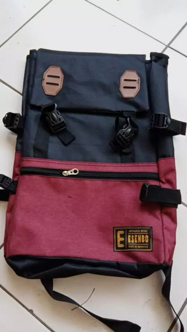 Tas Ransel Sekolah Pria Adventure Multifungsi/ Tas Pria backpack jumbo - Foto ulasan pembeli