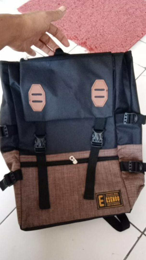 Tas Ransel Sekolah Pria Adventure Multifungsi/ Tas Pria backpack jumbo - Foto ulasan pembeli