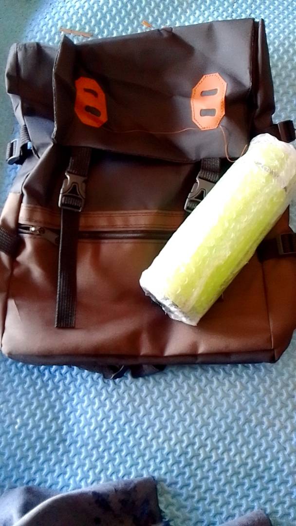 Tas Ransel Sekolah Pria Adventure Multifungsi/ Tas Pria backpack jumbo - Foto ulasan pembeli