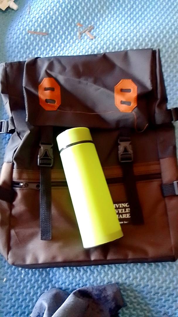 Tas Ransel Sekolah Pria Adventure Multifungsi/ Tas Pria backpack jumbo - Foto ulasan pembeli