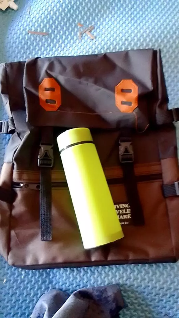 Tas Ransel Sekolah Pria Adventure Multifungsi/ Tas Pria backpack jumbo - Foto ulasan pembeli