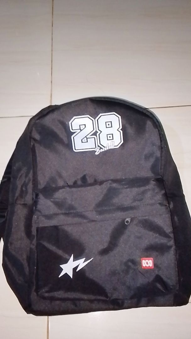 tas sekolah pria dengan motif aesthetik untuk SD /SMP bahan d300 kuat - foto 3 dari 10