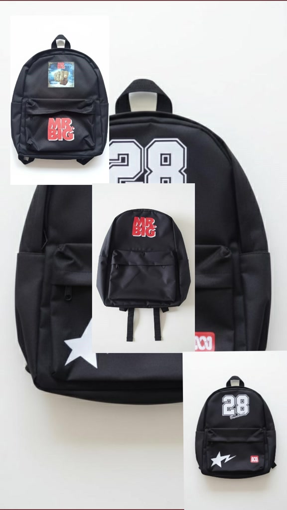 tas sekolah pria dengan motif aesthetik untuk SD /SMP bahan d300 kuat - foto 4 dari 10
