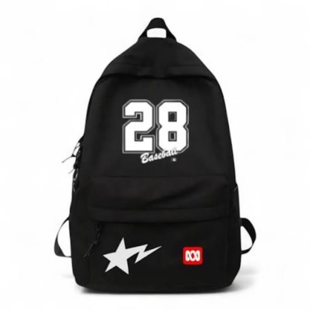 tas sekolah pria dengan motif aesthetik untuk SD /SMP bahan d300 kuat - foto 8 dari 10