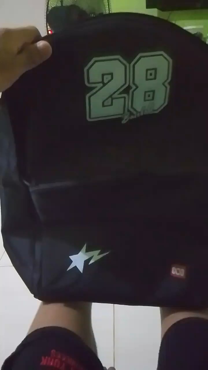 tas sekolah pria dengan motif aesthetik untuk SD /SMP bahan d300 kuat - Foto ulasan pembeli